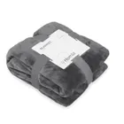 Homla, Rote, koc, grafitowy, 150-200 cm