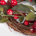 Homla, Ruby Hawthorn, wianek, czerwony, 40 cm