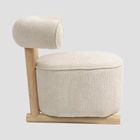 Homla, Vita, fotel, ecru, 72-81-67 cm