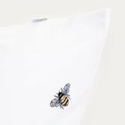 Homla, Zella, pościel, bawełniana z haftem w pszczoły, 200-220 cm