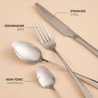 Homla,lugano, zestaw sztućców, srebrnych, 24 szt.