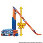 Hot Wheels City, Transporter - epicki zjazd 2w1 + 3 autka Hot Wheels GRATIS, zestaw promocyjny