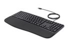 HP, 480 Comfort Wired, klawiatura przewodowa, czarna, 8T6M1AA