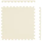 Humbi, mata piankowa, puzzle piankowe, kremowe, beżowe, 60-60 cm, 9 szt.