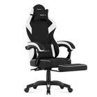 Huzaro, Force 3.7 White Carbon, fotel gamingowy