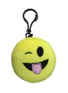 Imoji, Emotikon, brelok pluszowy, 7 cm