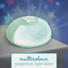 Infantino, projektor 2w1, zielony