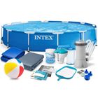 Intex, basen ogrodowy stelażowy, 366-76 cm, zestaw 16w1