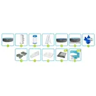 Intex, basen ogrodowy, stelażowy, 457-122 cm, zestaw 12w1