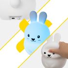 Izoxis, lampka nocna RGB z pilotem, królik