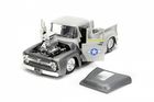 Jada Toys, Street Fighter, 1956 Ford Pick-up, model pojazdu z figurką, 1:24