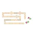 Janod, domino drewniane, gra logiczna