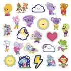 Janod, naklejki, emocje, 100 szt.