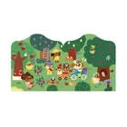 Janod, Ogród, książeczka do wyklejania, z naklejkami