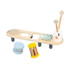 Janod, Sweet Cocoon, Dżdżownica, drewniany muzyczny ministolik, 12 m+