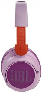 JBL, słuchawki nauszne, bluetooth, dla dzieci, różowe, Jr460nc