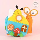 Jolly Designs. Ślimak. Podróżna książeczka sensoryczno-manipulacyjna