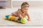 JollyBaby, Gąsienica Tomek z miarką, zabawka sensoryczna