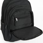 Kayokki, plecak szkolny, 2-komorowy, Basic, czarny