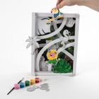 Kidea, Tajemnice tropików, obraz 3D, zestaw do malowania