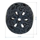 Kidwell, Orix Plus, kask ochronny, grafiti, rozmiar 52-56 cm