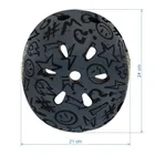 Kidwell, Orix Plus, kask ochronny, grafiti, rozmiar M, 52-56 cm