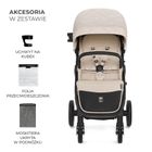 Kinderkraft, Bizuu, Mitzy, wózek spacerowy, Dune Whisper