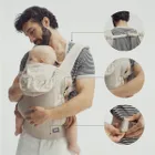 Kinderkraft, CarryBee, nosidełko ergonomiczne, grey