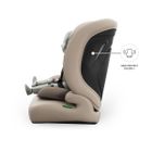 Kinderkraft, Comfort Up 2 Plus, i-Size, fotelik samochodowy, beige, 100-150 cm