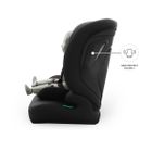 Kinderkraft, Comfort Up 2 Plus, i-Size, fotelik samochodowy, black, 100-150 cm