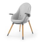 Kinderkraft, Fini Up, krzesełko do karmienia, 2w1, szary