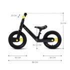 Kinderkraft, Goswift, rowerek biegowy, Black