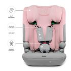 Kinderkraft, I-Comfy, fotelik samochodowy, i-Size, Pink, 76-150 cm