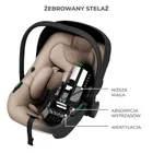 Kinderkraft, I-Lite, fotelik samochodowy + baza Endura Safe Fx, 40-87 cm, beige