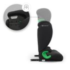 Kinderkraft, Junior Fix 2 Plus, i-Size, fotelik samochodowy, black, 100-150 cm