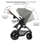 Kinderkraft, Moov 2 Air, wózek wielofunkcyjny, 3w1, Light Grey