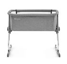 Kinderkraft, Uno, łóżeczko dostawne 2w1, szare