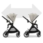 Kinderkraft, Vesto 2, wózek wielofunkcyjny 3w1, beige