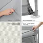 Kinderkraft, Ziki, kojec, grey