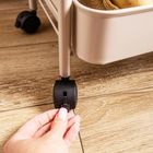 Kinghoff, mobilny barek, regał wielofunkcyjny, kh-1943