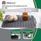 Kinghoff, podkładka silikonowa, ociekacz do naczyń, 46-40 cm, KH-1905