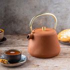 Kinghoff, zaparzacz żeliwny imbryk z filtrem, 1l