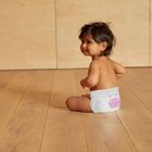 Kit and Kin, biodegradowalne pieluchomajtki, Nappy Pants, rozmiar 4, 9-15 kg, hippo i leopard, 22 szt.