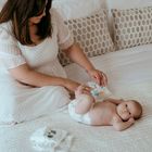 Kit and Kin, biodegradowalne pieluszki jednorazowe, rozmiar 2, Midi, 4-8 kg, myszka i panda, 38 szt.