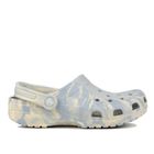 Klapki damskie, szare, Crocs Classic Marbled Clog