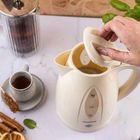 Klausberg, czajnik elektryczny, kremowy, 1,2l, KB-9002