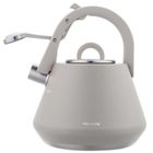 Klausberg, czajnik stalowy z gwizdkiem, szary, 2,5l, kb-7949