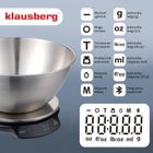 Klausberg, elektroniczna waga kuchenna, bluetooth, 5kg, kb-7939