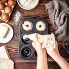 Klausberg, granitowa forma do pieczenia, 6 pączków donut