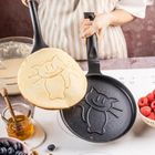 Klausberg, patelnia do naleśników z kotkiem, 18 cm, kb-7973